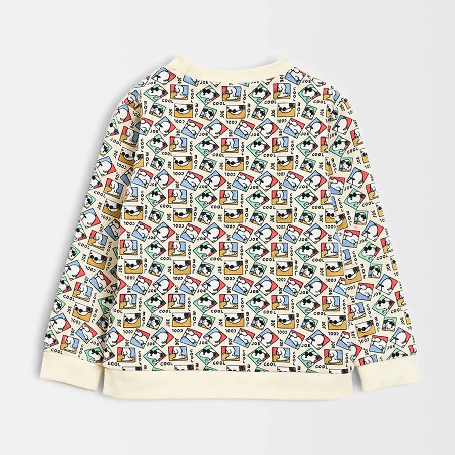 Peanuts™ Knitted Baby Girl Sweatshirt and Pajama Set - Image 5