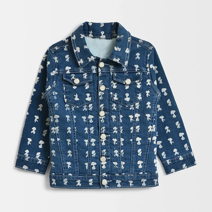 Peanuts™ Light Blue Baby Denim Jacket