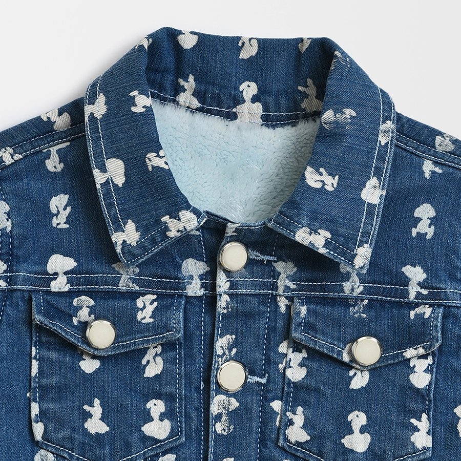 Peanuts™ Light Blue Baby Denim Jacket - Image 2