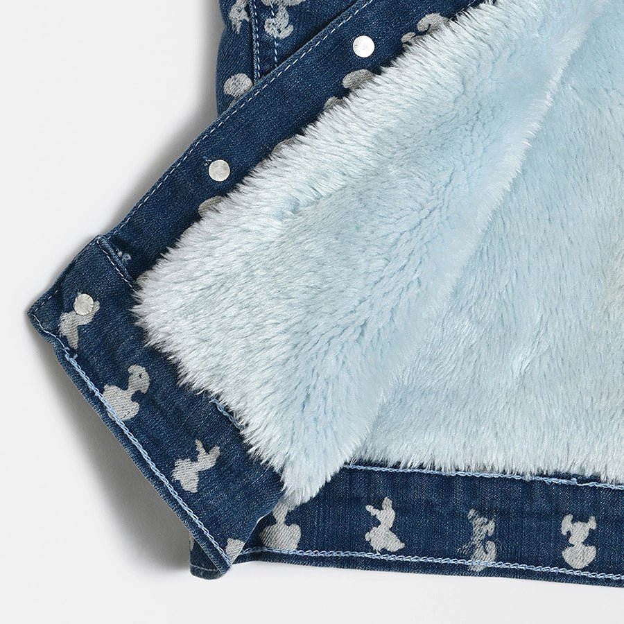 Peanuts™ Light Blue Baby Denim Jacket - Image 5