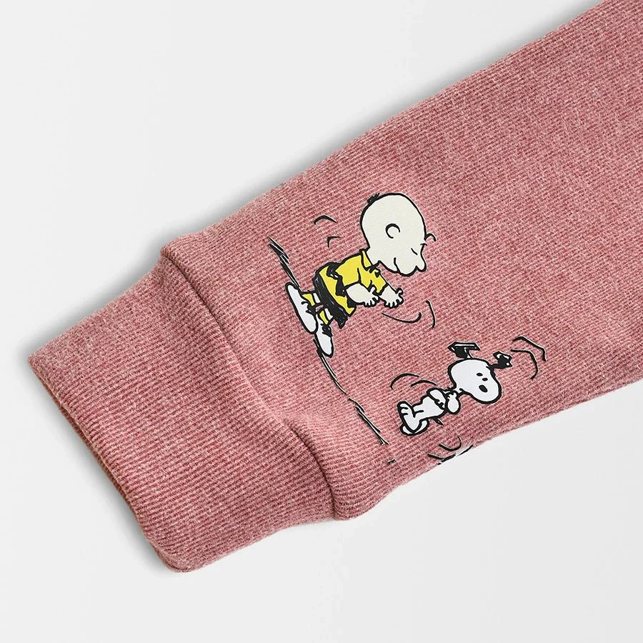 Peanuts™ Peach Baby Girls T-shirt with Pajama Thermal Set (Unisex) - Image 10