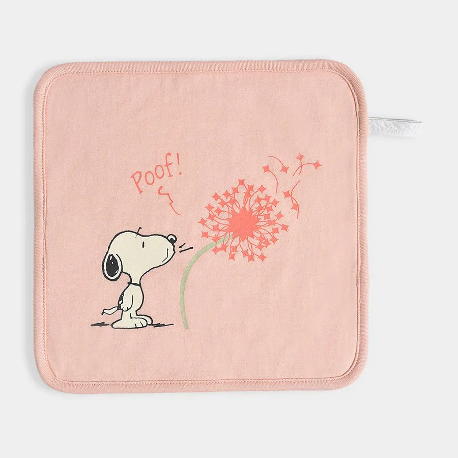 Peanuts™ Snoopy Printed Baby Wash Cloth Pack of 5 - Image 5