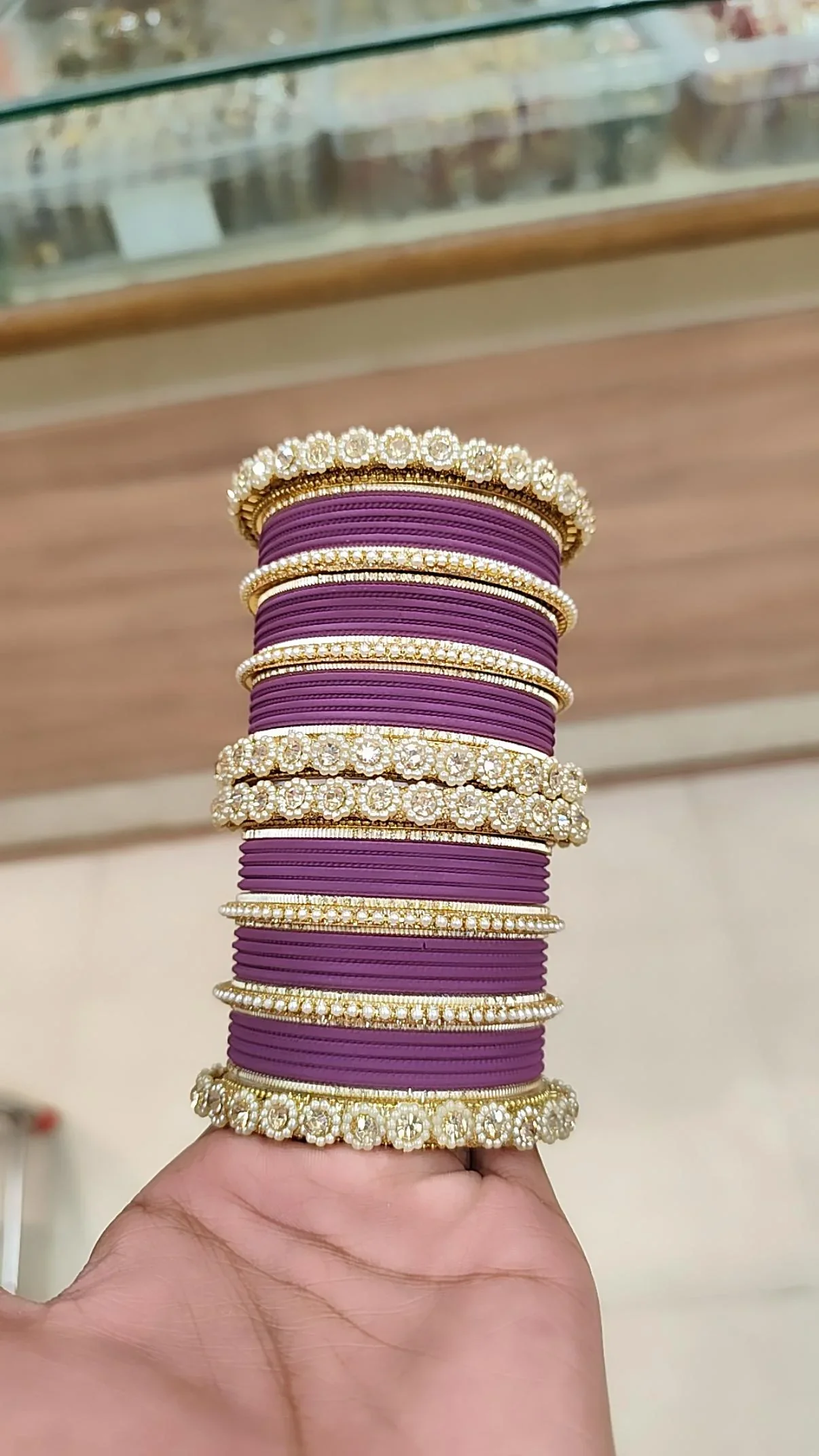 Pearl bangles set - Image 14