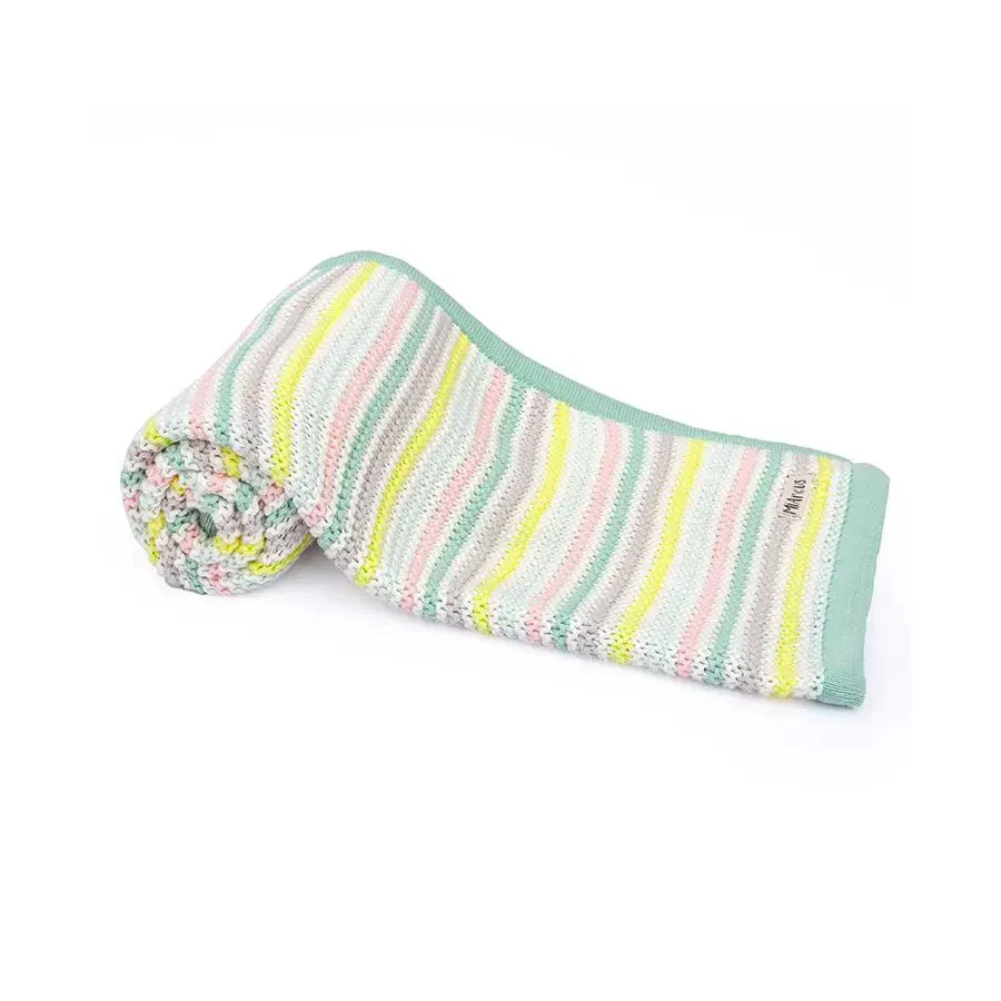 Pearl Knitted Soft Baby Blanket Set For Summer - Arcus - Image 3