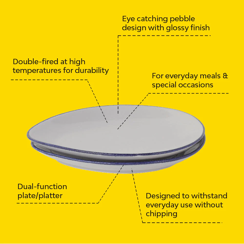 Pebble Dinner Plate | Set Of 2 - Image 18