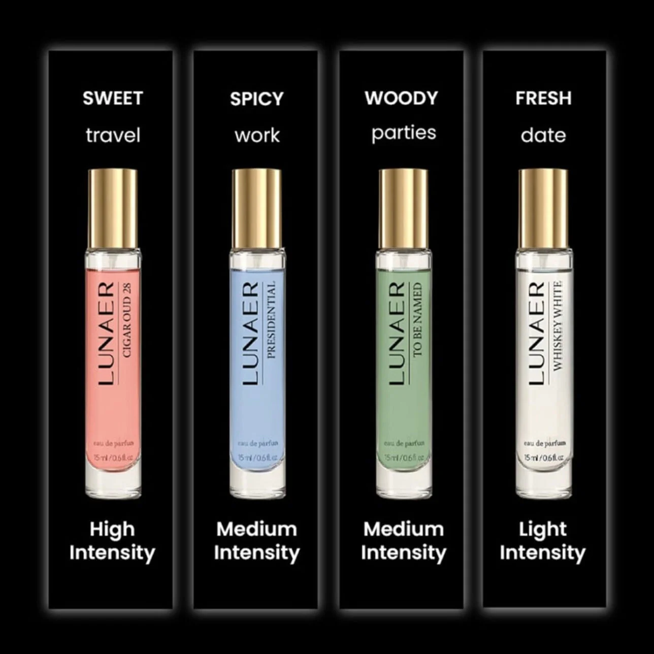 Perfume Gift Set For Men - 4 x 15ml - Image 3