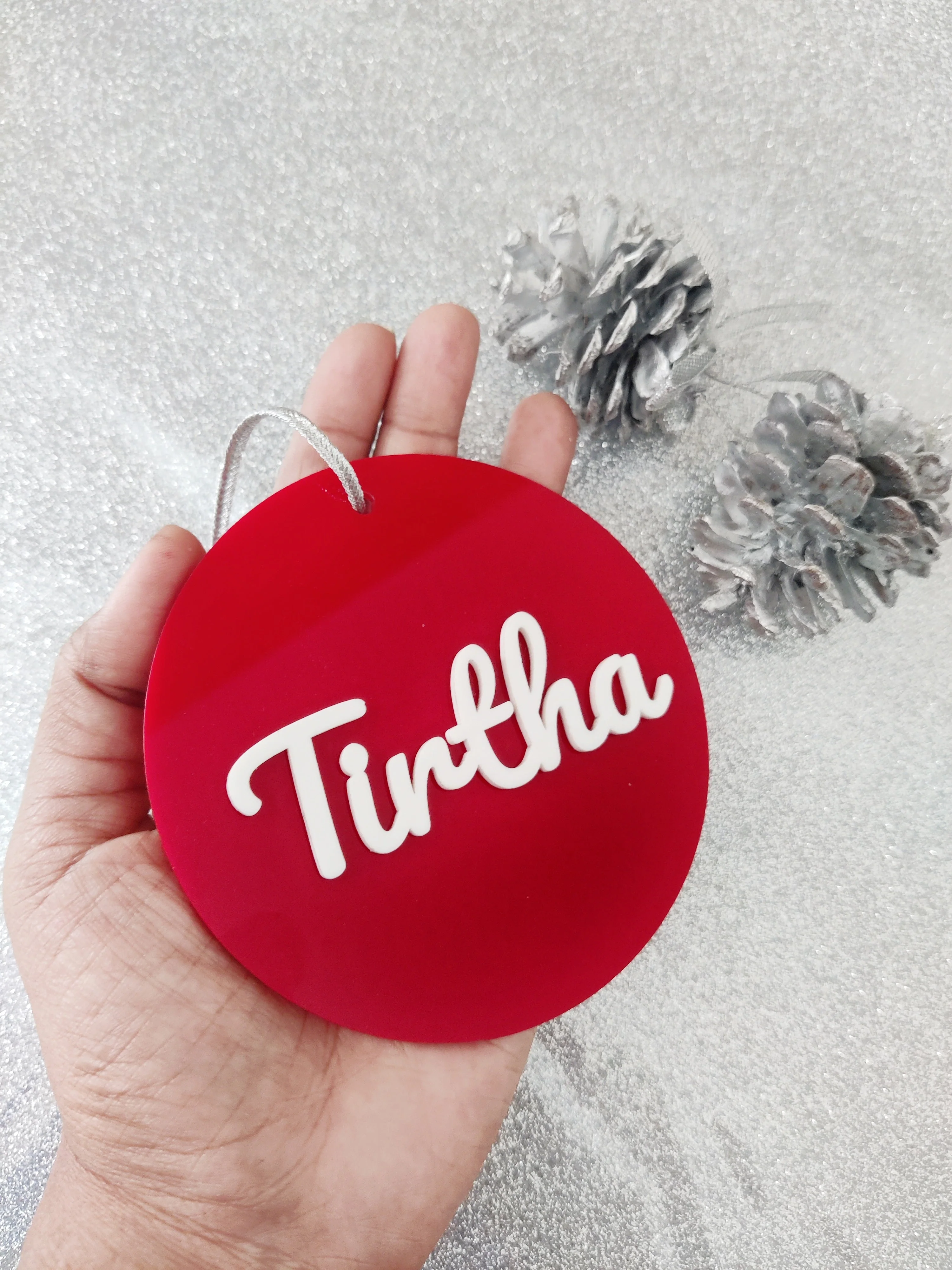 Personalized Christmas Ornaments 1pc (Prepaid Orders) - Image 3