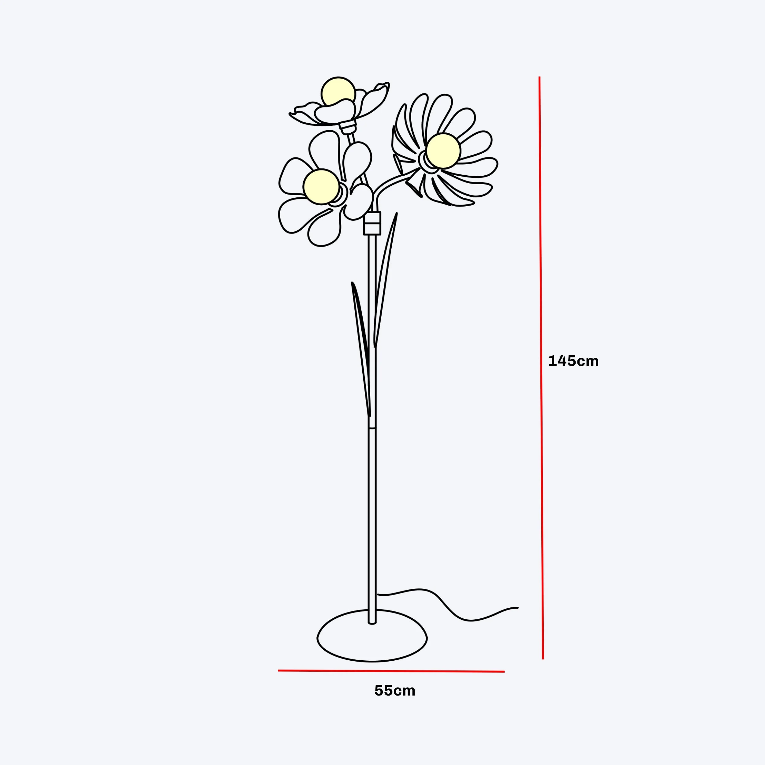 Petal Bloom Floor Lamp - Image 17