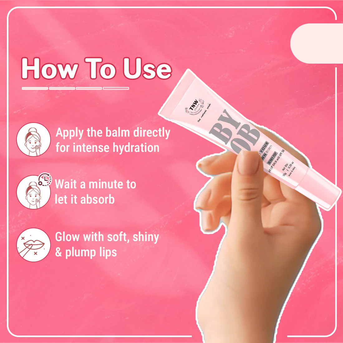 pH Lip Balm with SPF 50 for Plump & Hydrated Lips (SC) - Image 6