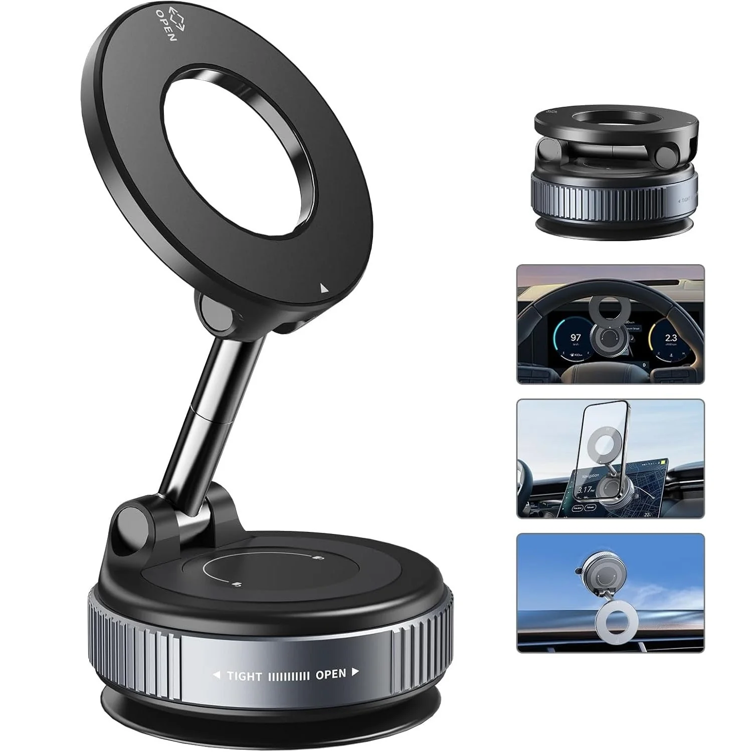 Phone Holder Suction Cup 360 Adjustable - MagGrip - Image 12