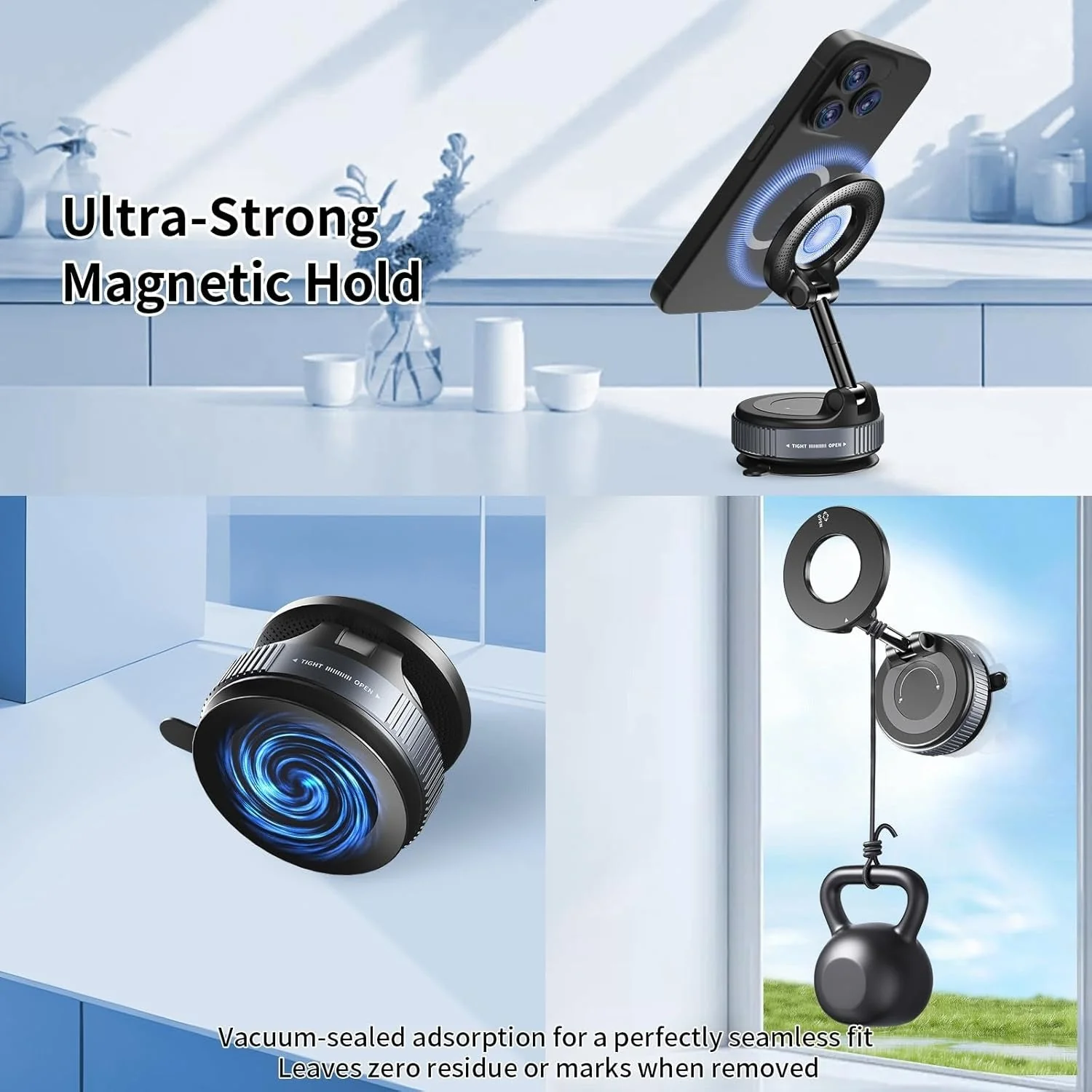Phone Holder Suction Cup 360 Adjustable - MagGrip - Image 9