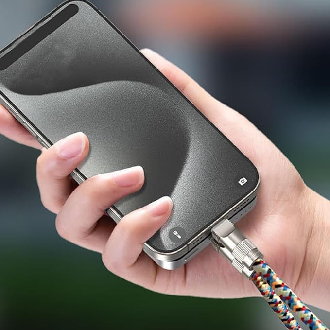 Phone Lanyard Charm With 60W Fast Charging USB C Cable - Loop - Image 10