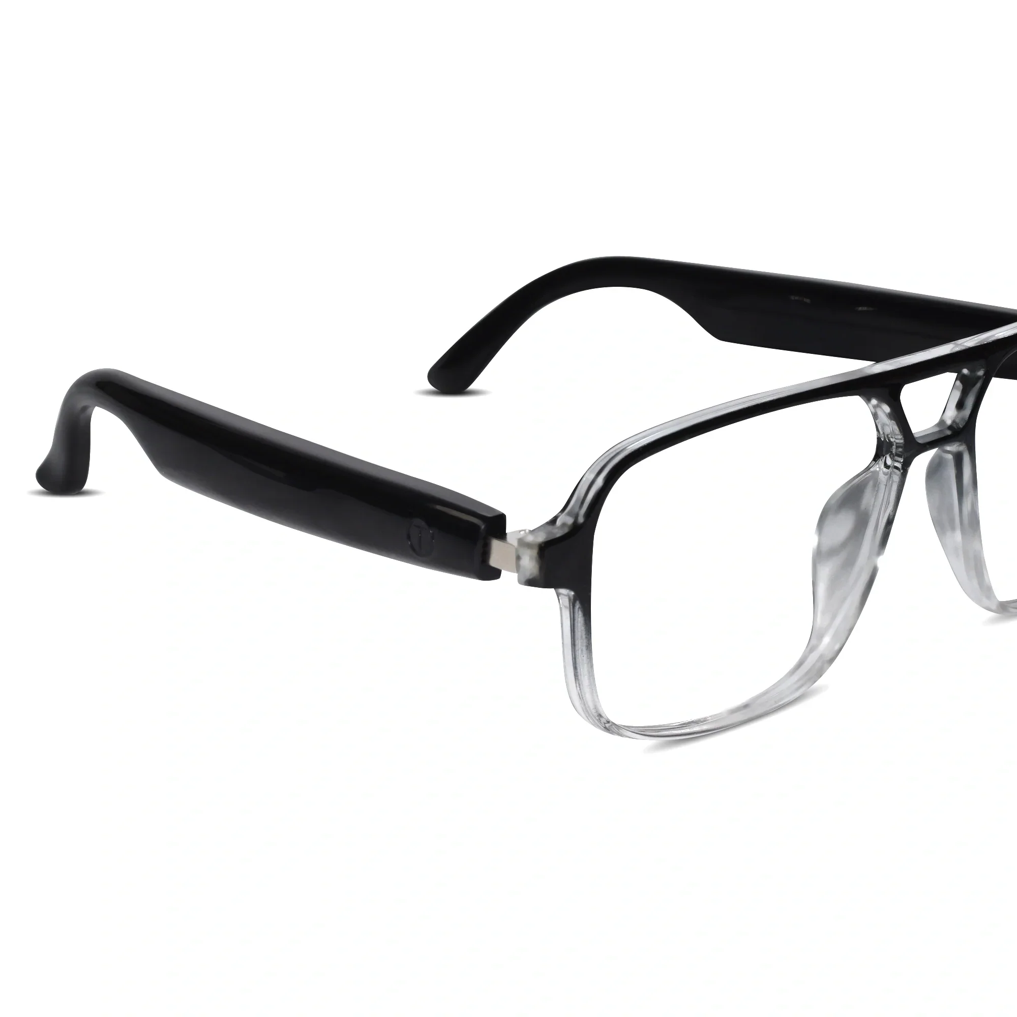 Photo Chromatic Black Smart Eyeglasses For Men & Women - Image 4