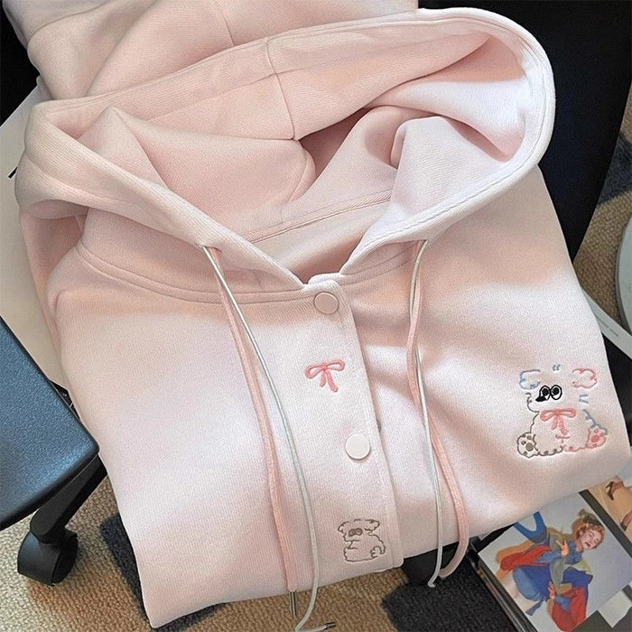 Pika Embossed Hoodie - Image 3