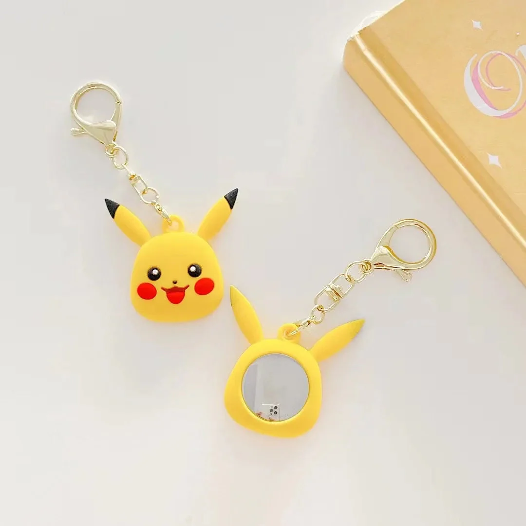 Pikachu - Premium Silicone AirTag Case with Keychain – Washable, Durable & Stylish Protection - Coverner India - Image 2