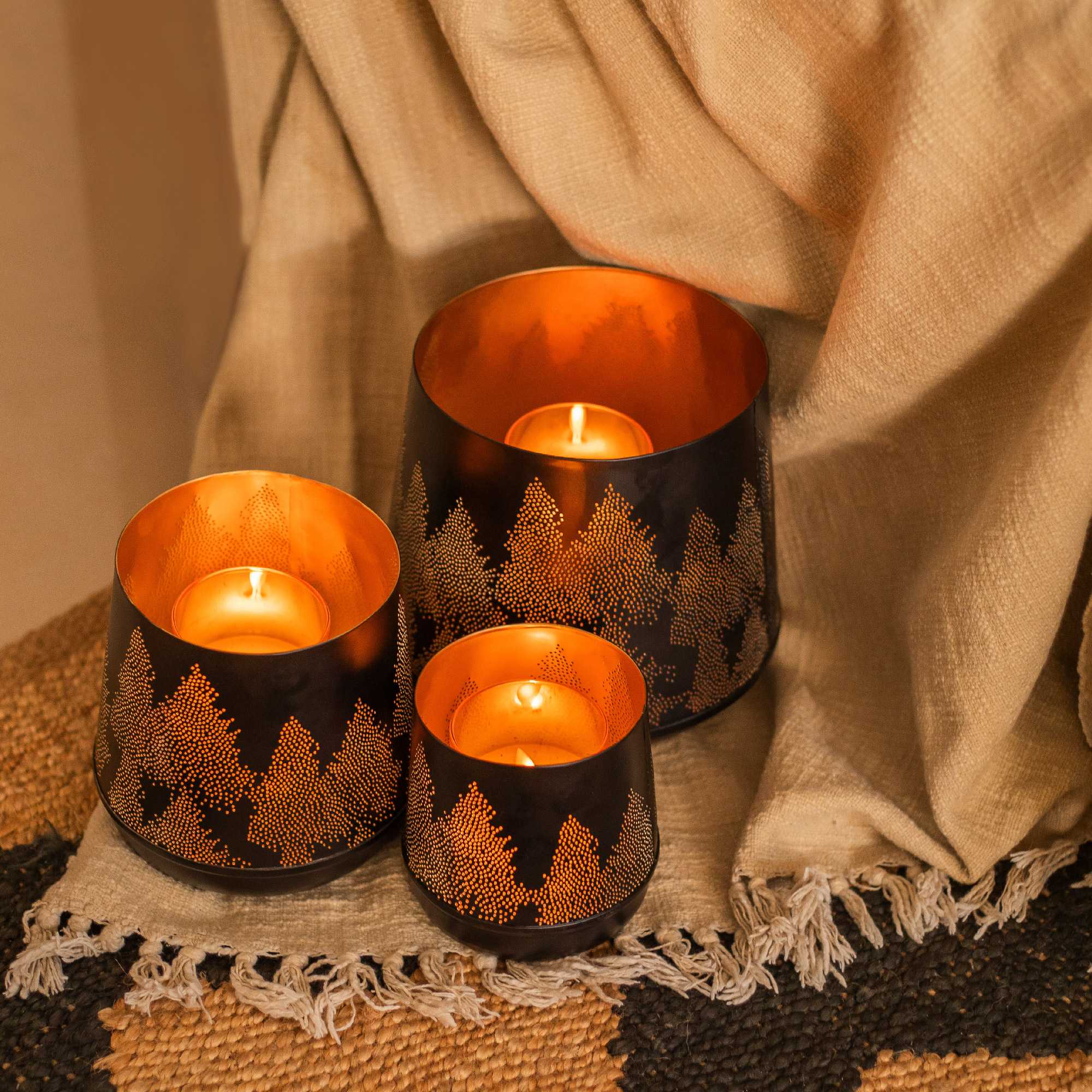 Pin Tree Metal Candle Holder - Image 12