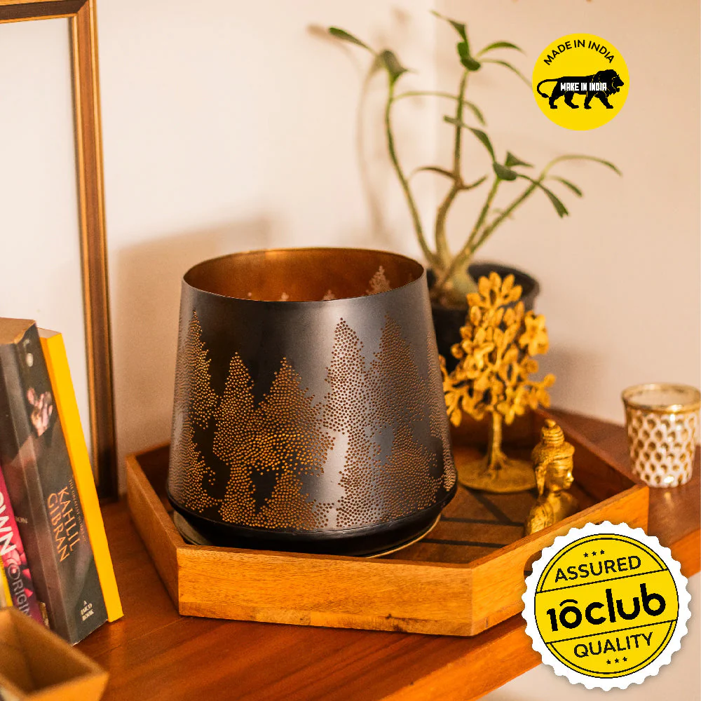 Pin Tree Metal Candle Holder - Image 2