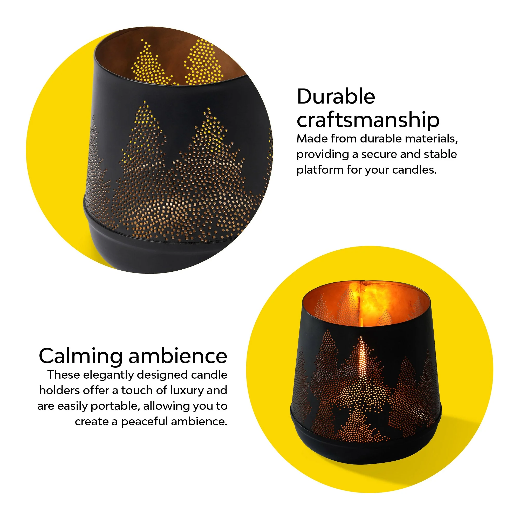 Pin Tree Metal Candle Holder - Image 20