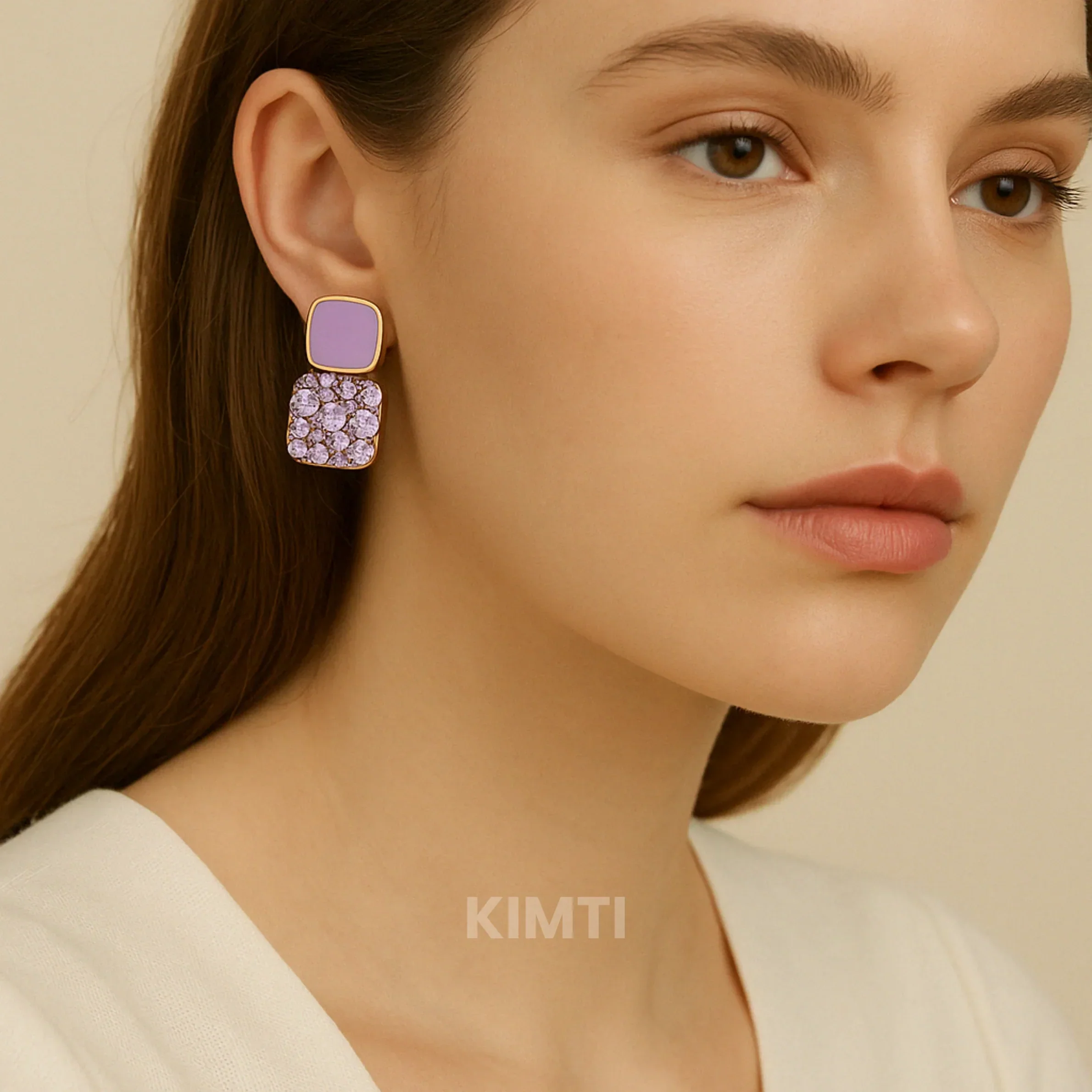 Pink Blush Drop Earring — Buy Any 5 for Rs. 599 - Image 2