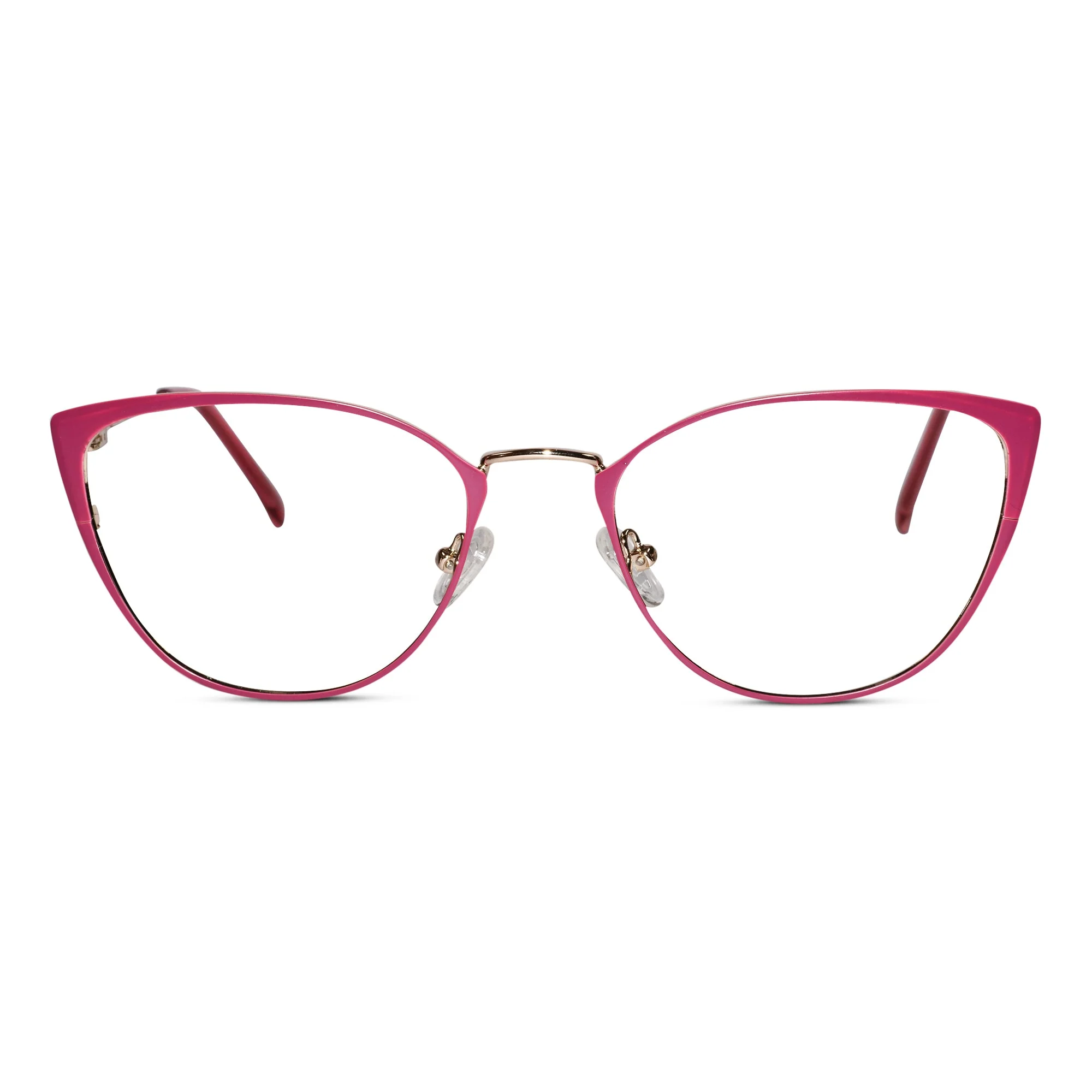 Pink Cat eye Eyeglasses For Women - Image 2