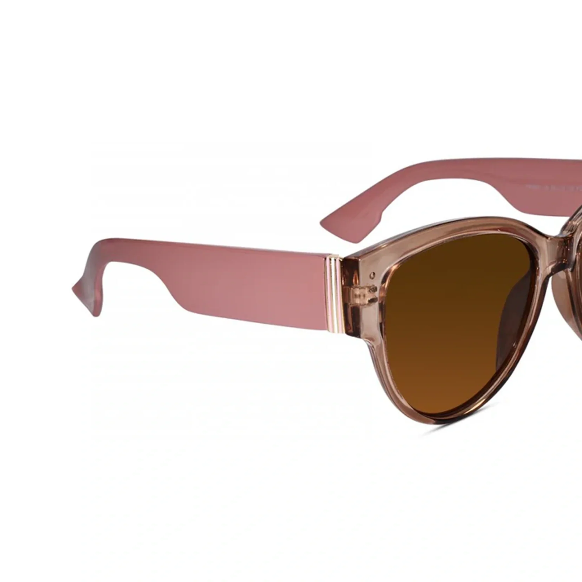 Pink Cat eye Full Rim Sunglasses For Women - Image 3