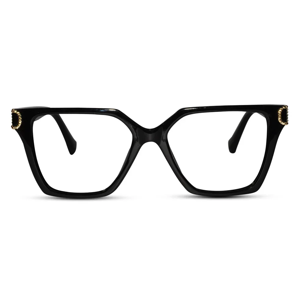 Pink Designer Cat eye Eyeglasses For Women - Image 11