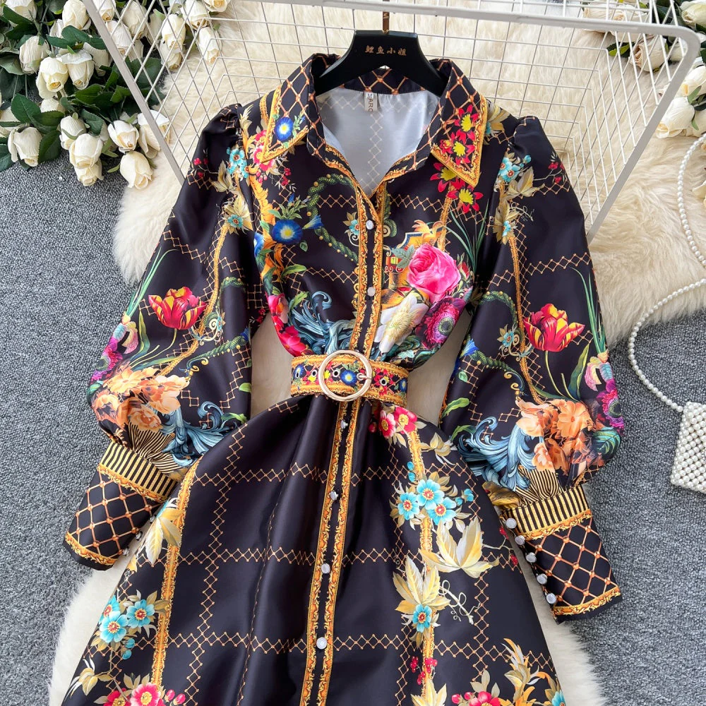Piper Lapel Dress - Image 3