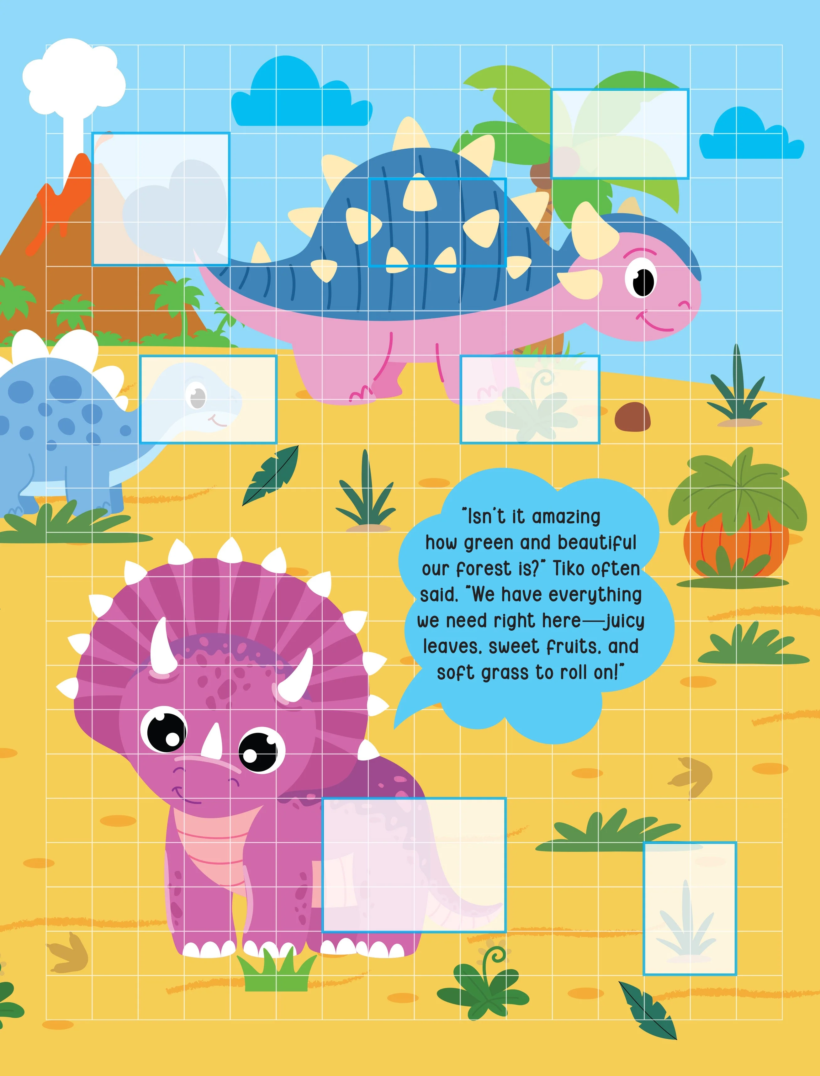 Pixel Sticker Activity Book: Tiko and The Lost T-Rex – Over 1,400 Stickers for Kids Age 4+ | Dinosaur Adventure with Pixel Art - Image 5