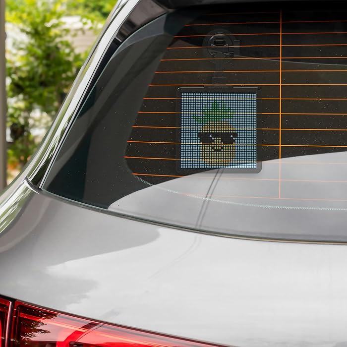 Pixo – Programmable LED Pixel Display Screen with Bluetooth App Control, Custom Text & Animations for Car Windshield & Home Decor 13x13cm - Image 12