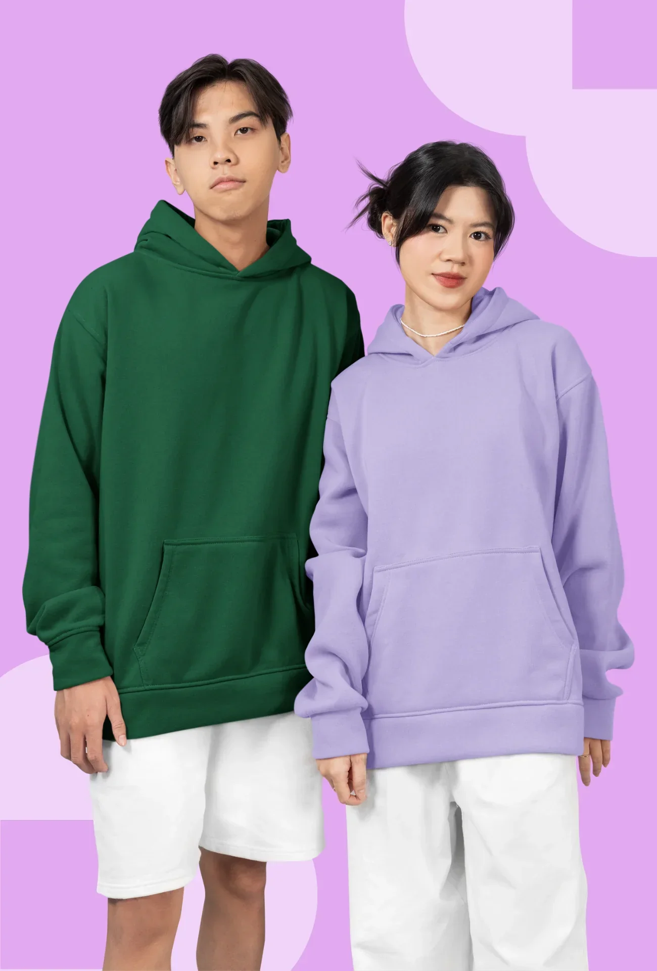 Plain Oversized Hoodies (Multicolor) - Image 11