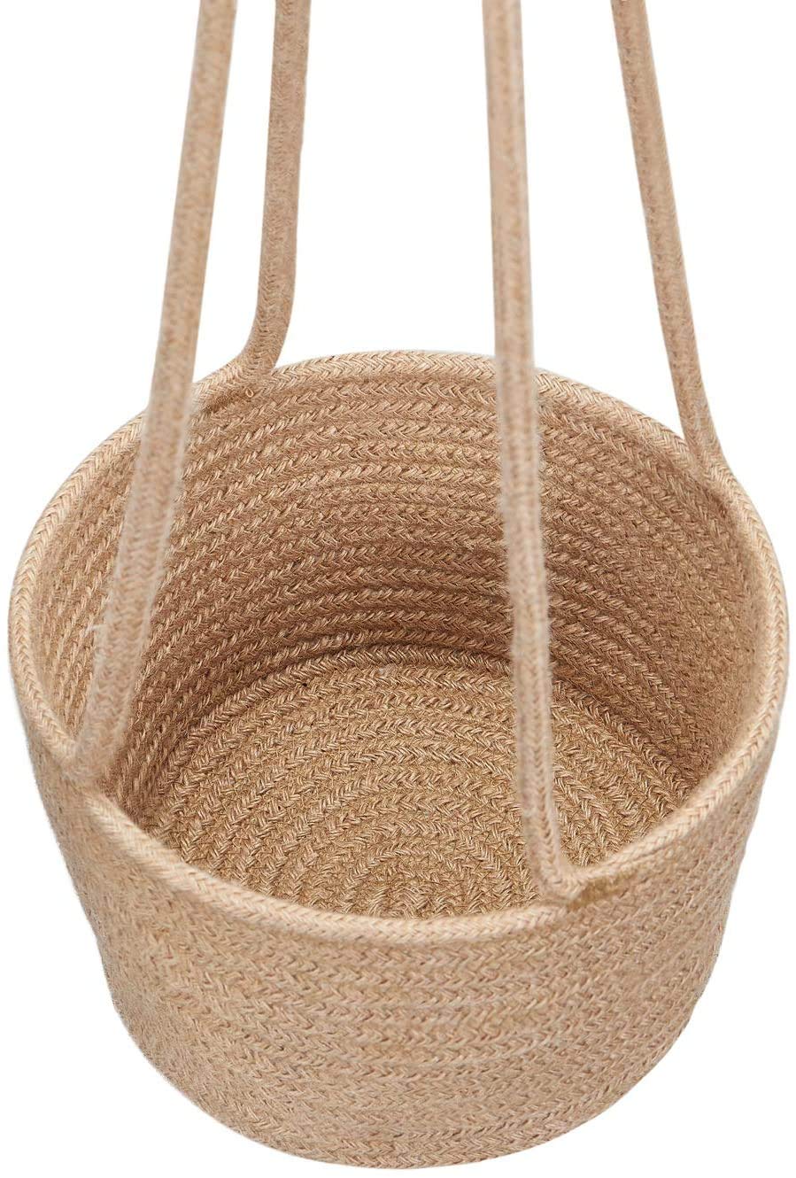 Planter Basket With Long Hanging Rope - Image 2