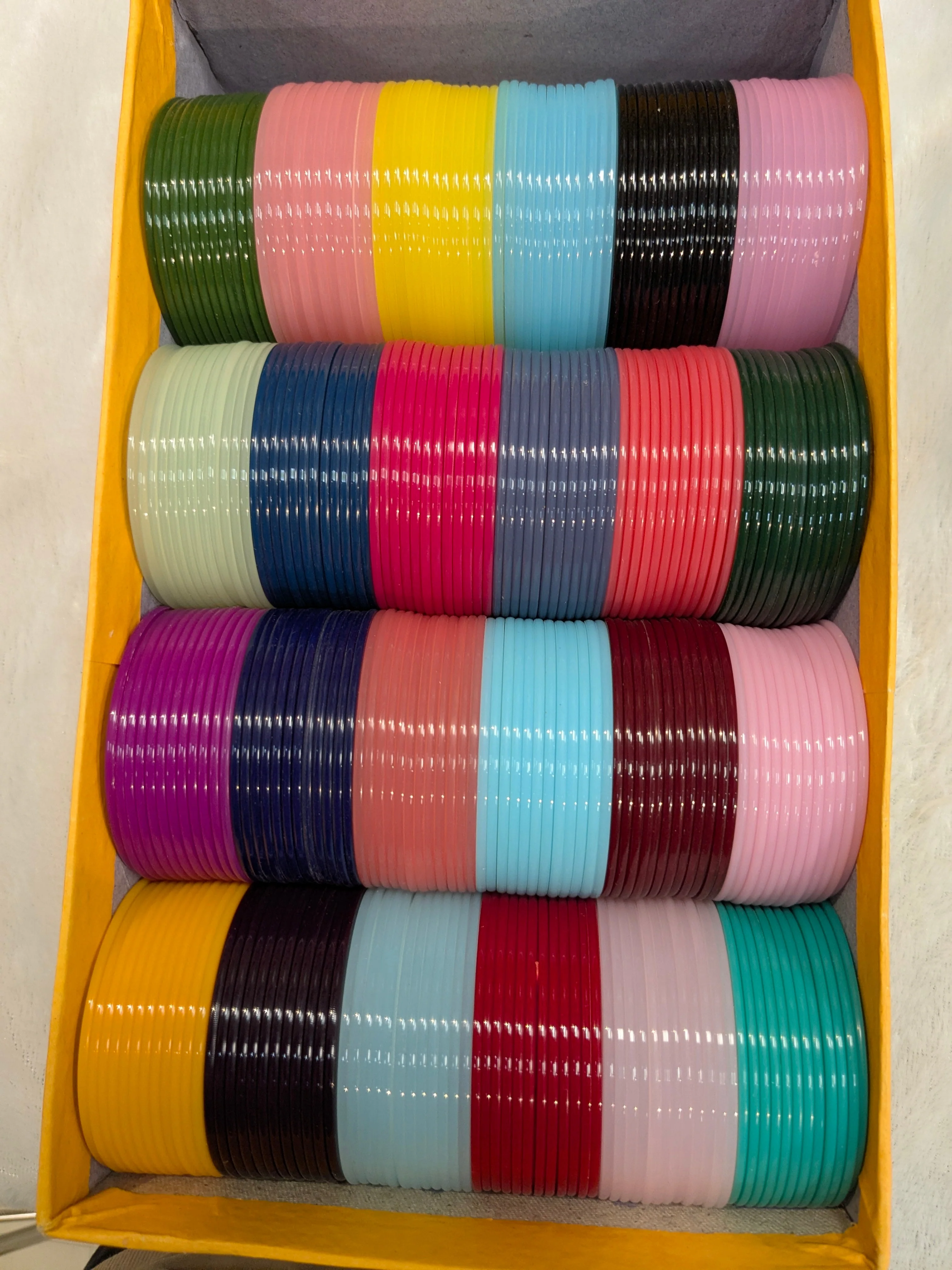 Plastic bangles 24 color box 24 dozen - Image 26
