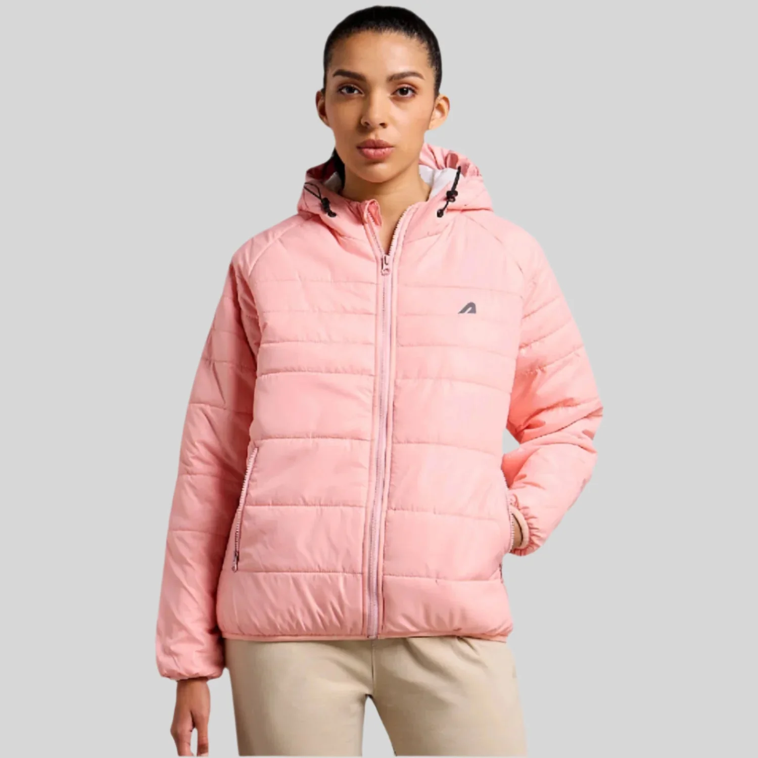 Polar Womens Puffer Jacket - Blossom Pink - Image 21