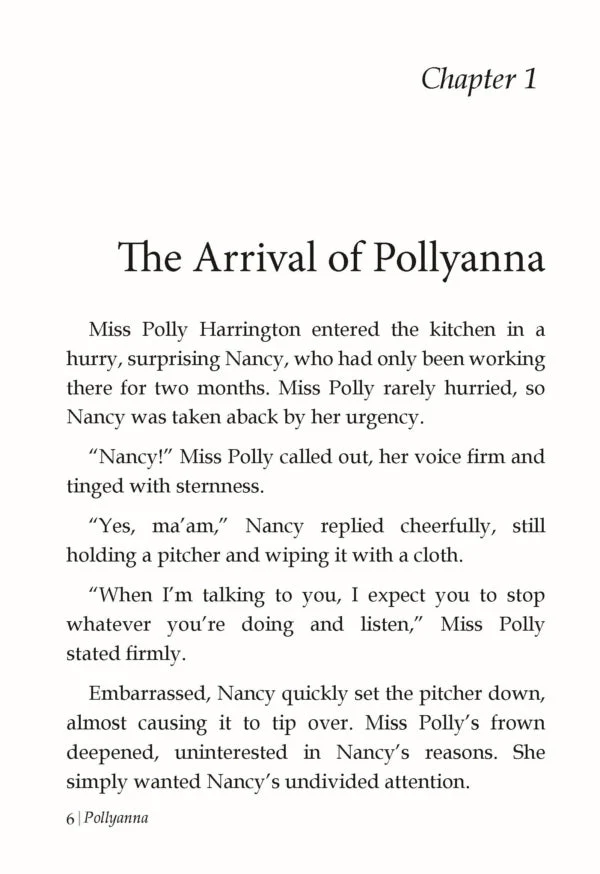 Pollyanna - Illustrated Abridged Classics for Children with Practice Questions - Image 3
