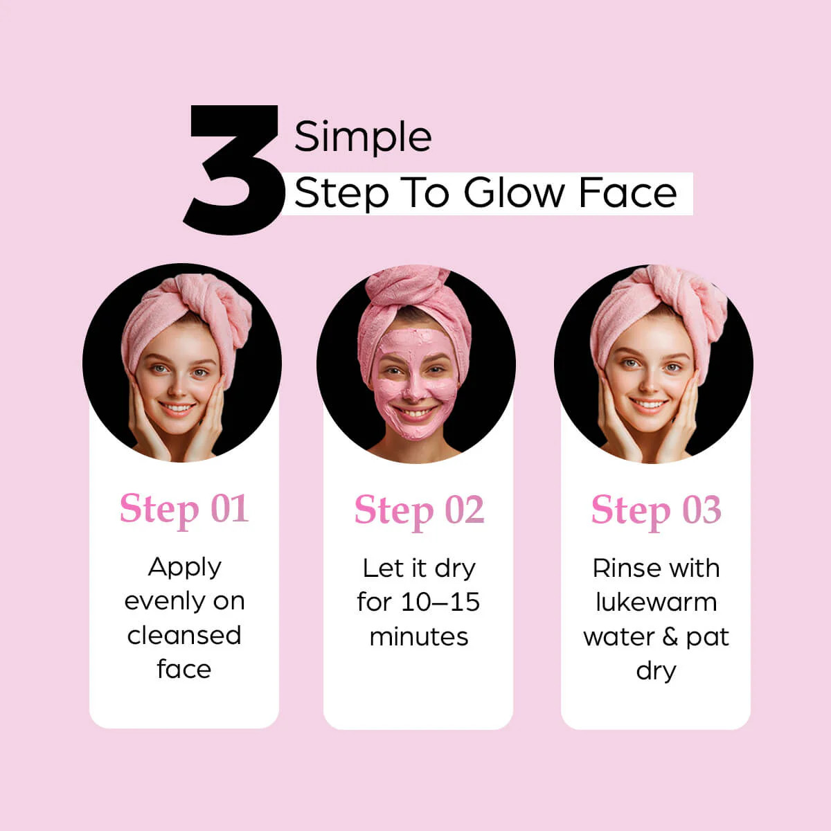 PorePurify™ Oil Defense Pink Clay Mask (Pack of 3) - Image 4
