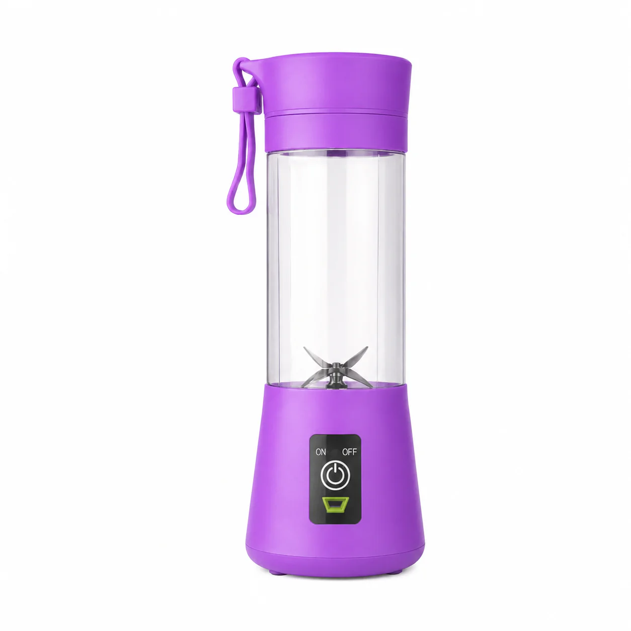 Portable Electric Blender | 380ML USB Rechargeable Mini Juicer | Stainless Steel Blades | Personal Smoothie Maker for Shakes, Juice & Protein | Lightweight Travel Blender - Image 4