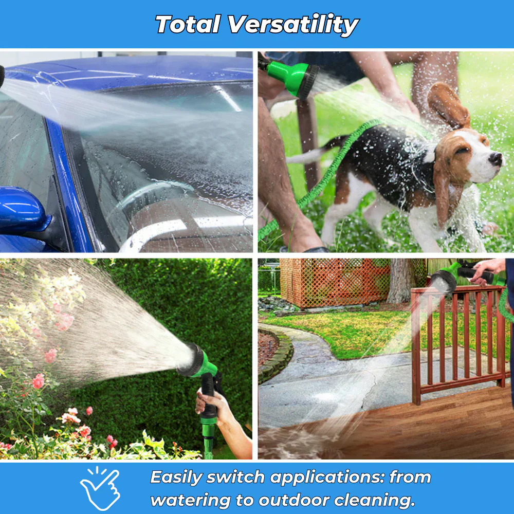 Portable Expandable Magic Hose Pipe – Lightweight, Durable &amp; Smart Watering Solution @ Just Rs.1999/- - Image 3