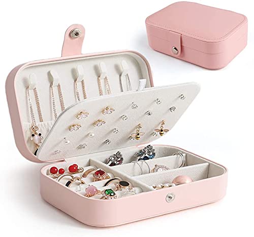 Portable Jewelry Organizer Box for Women – Travel Case for Rings, Earrings & Necklaces (Any Random Colour) - Image 8