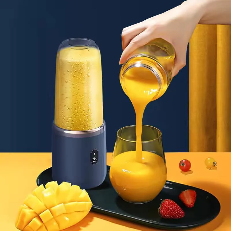 Portable USB Rechargeable Blender | Mini Smoothie Maker &amp; Juicer | 6-Blade Personal Mixer for Shakes, Juices &amp; Protein Drinks - Image 6