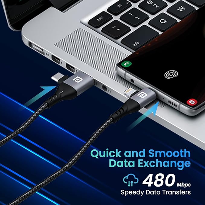 Portronics Konnect Multi 4 in 1 Fast Charging Cable - Pro - Image 4