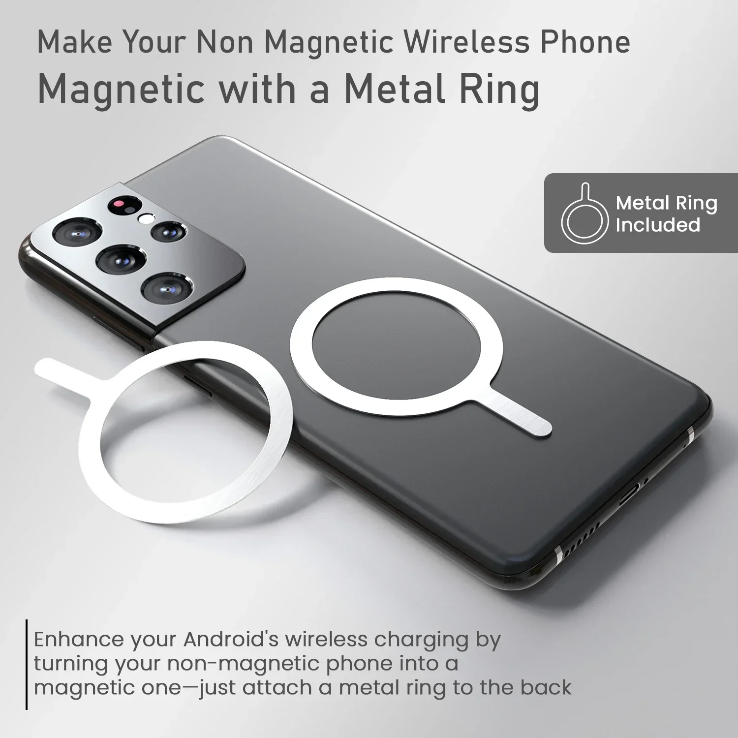Portronics Revvo 10000mAh MagSafe Wireless Power Bank - 15W With Mobile Stand - Image 10