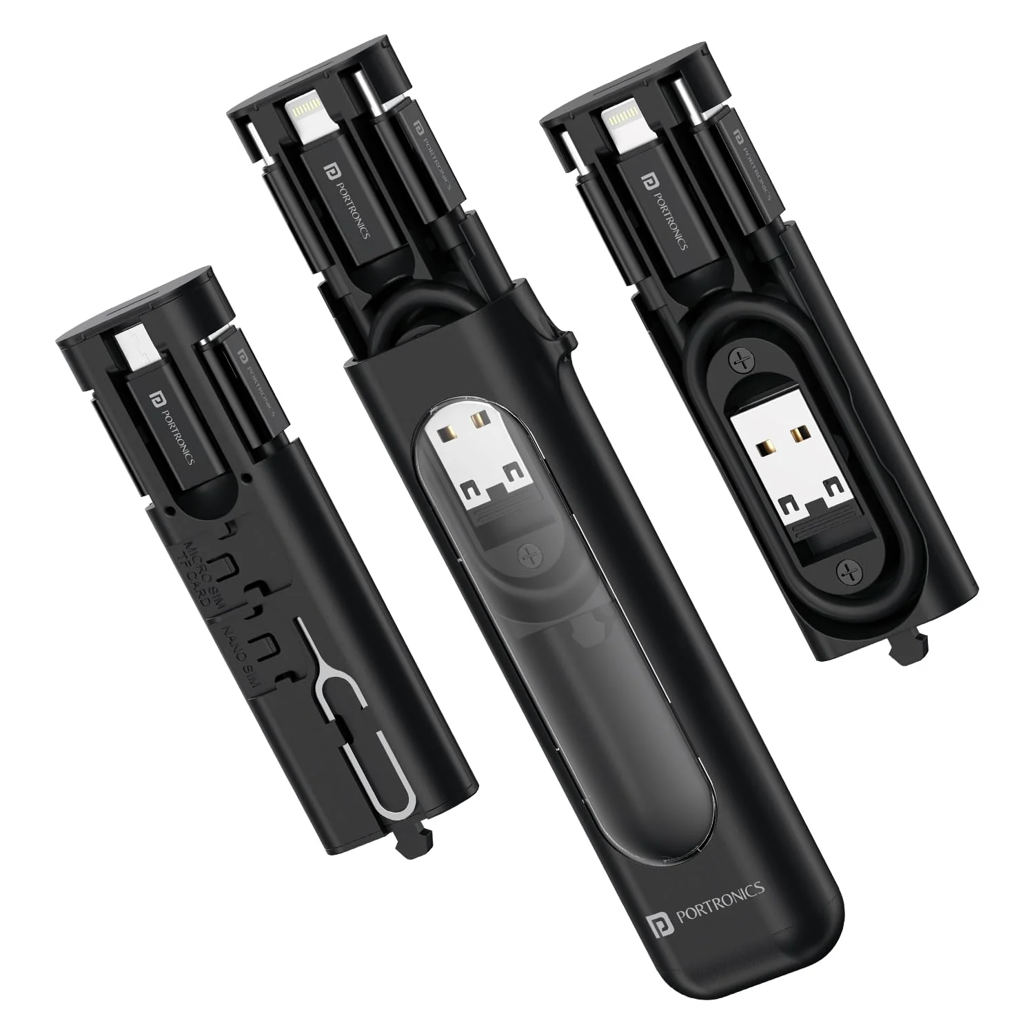 Portronics SnapCase 4 Multifunctional Fast Charging Kit - 60W