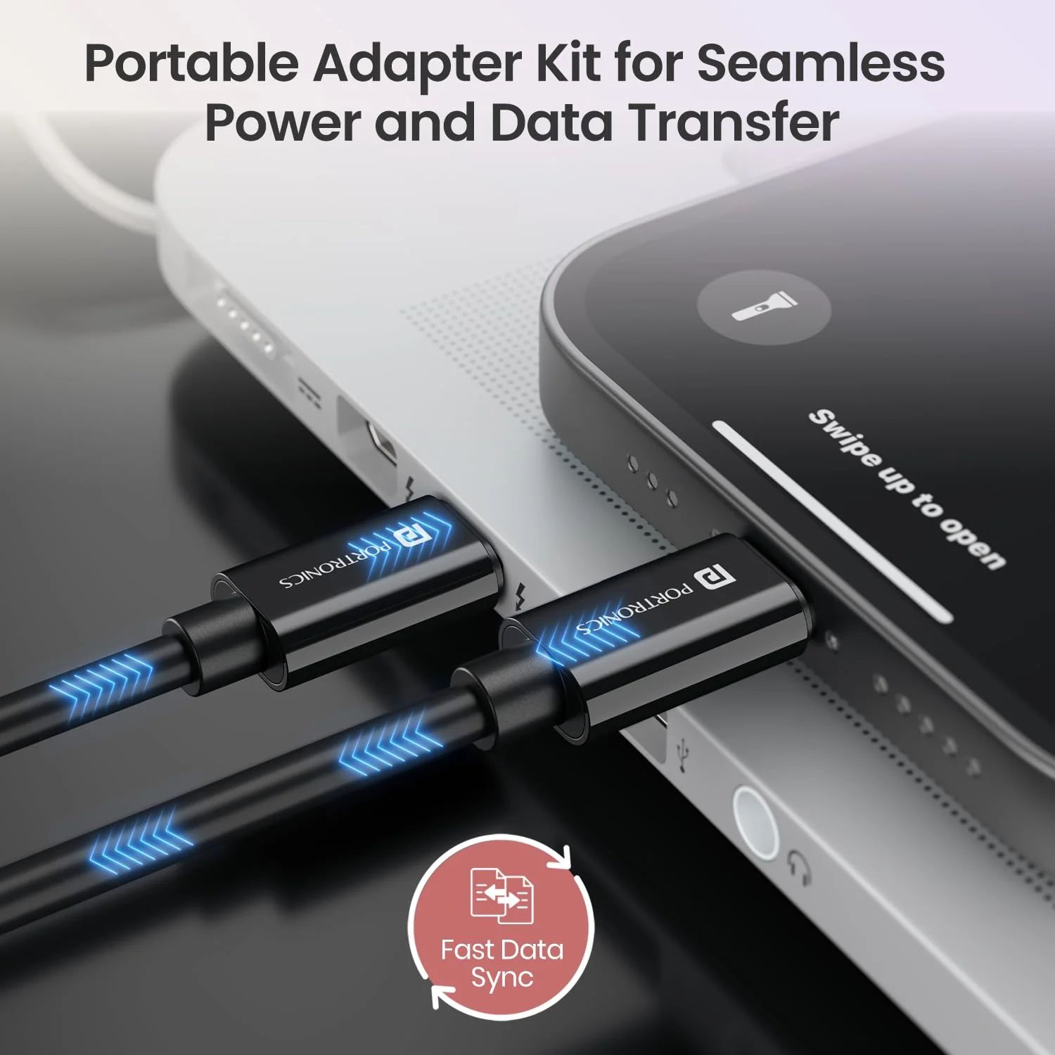 Portronics SnapCase 4 Multifunctional Fast Charging Kit - 60W - Image 6