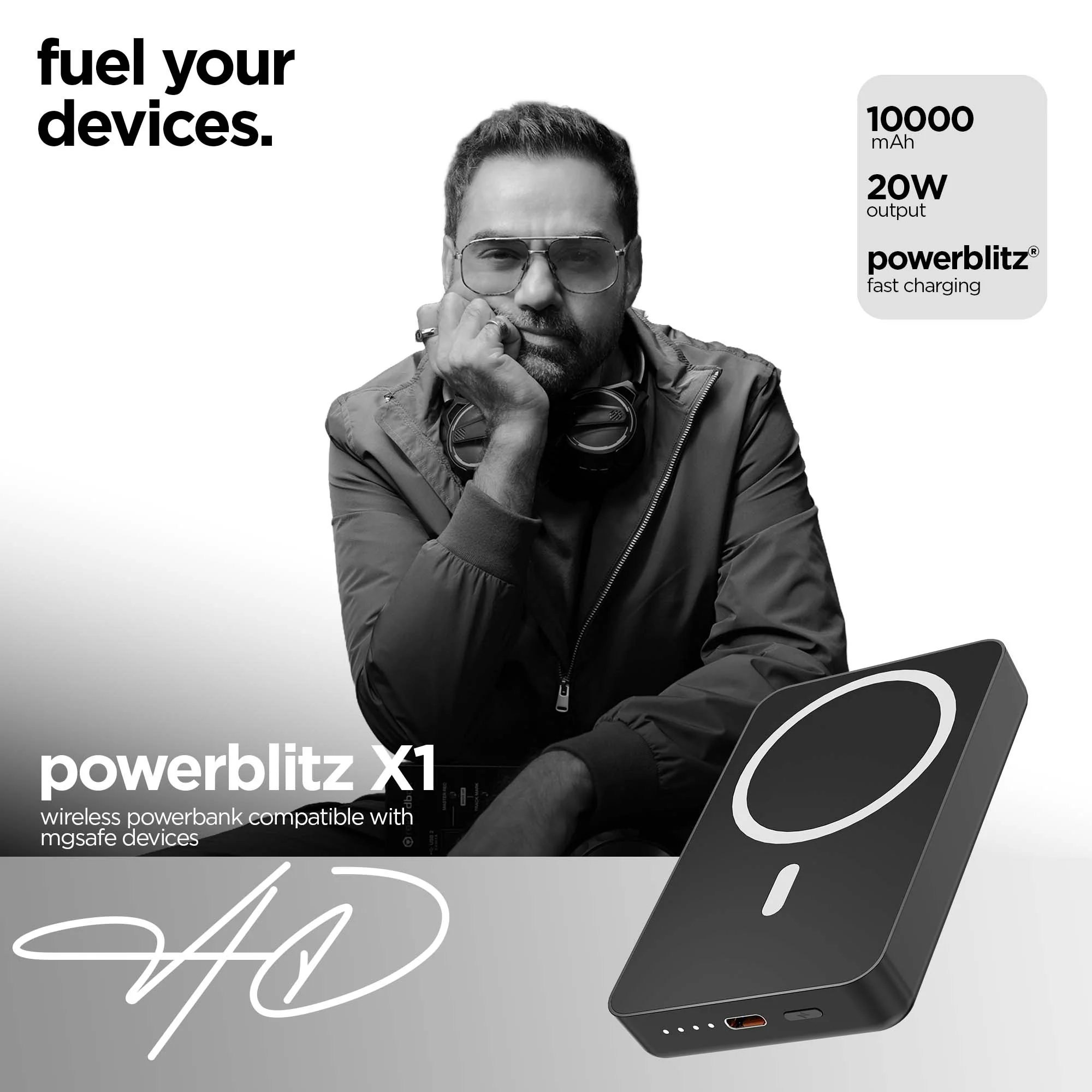 Powerblitz X1 Magsafe charging powerbank 10,000mAh - Image 2