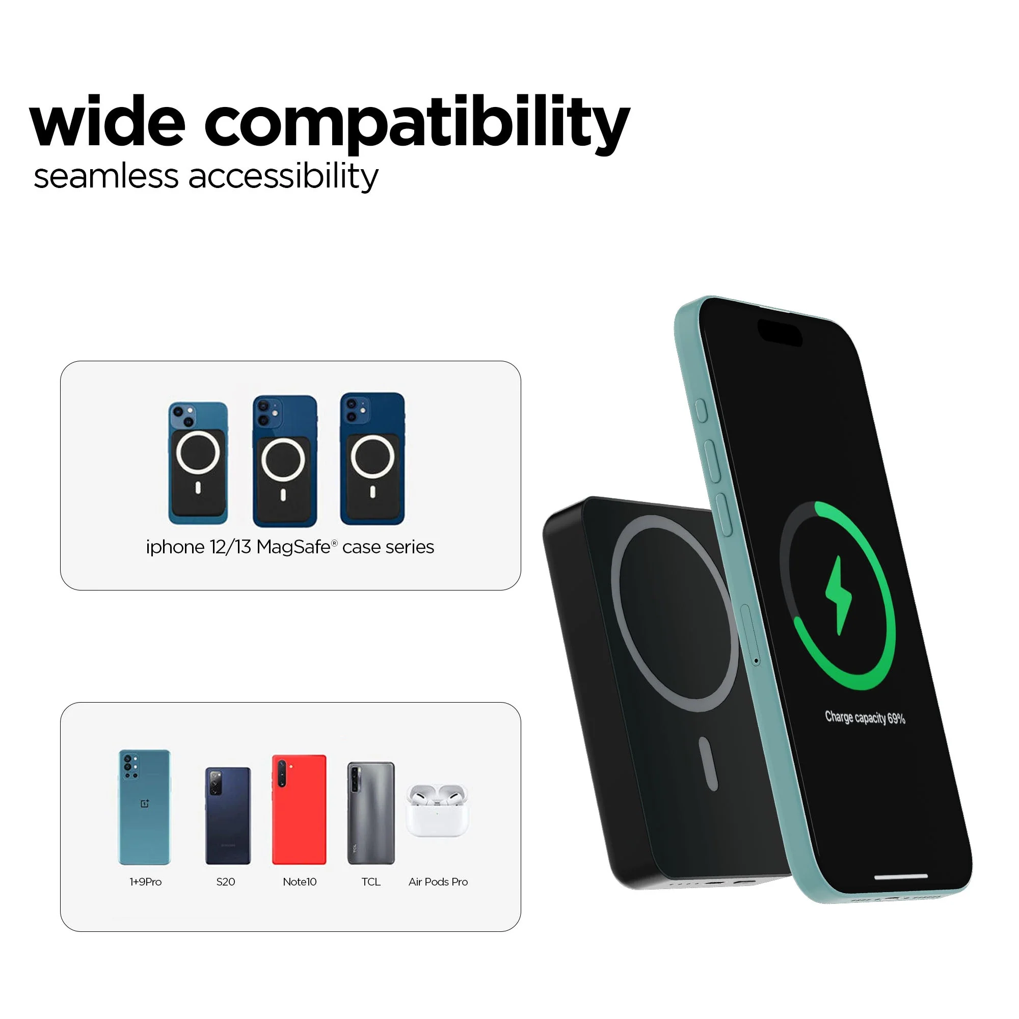 Powerblitz X1 Magsafe charging powerbank 10,000mAh - Image 9