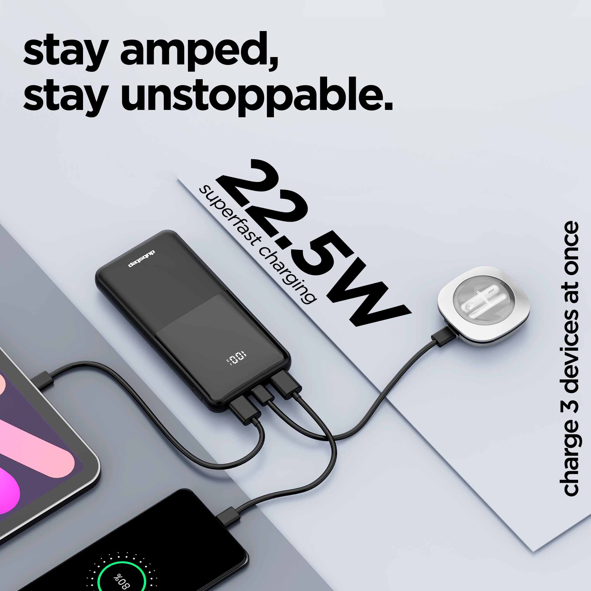 Powerblitz X2 multi-device charging powerbank - Image 4