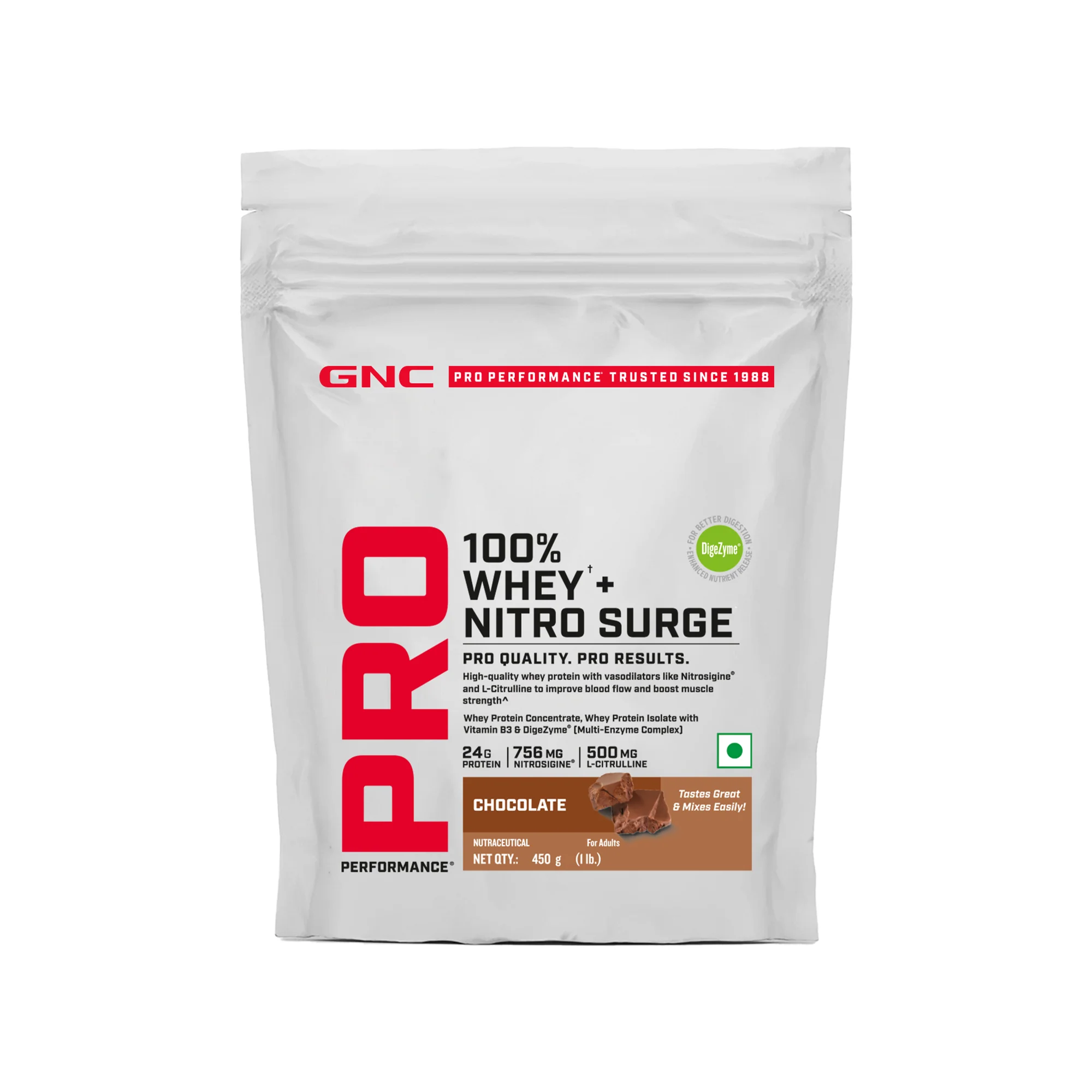 PP 100% Whey Nitro Surge – Chocolate 1 lbs - Image 15