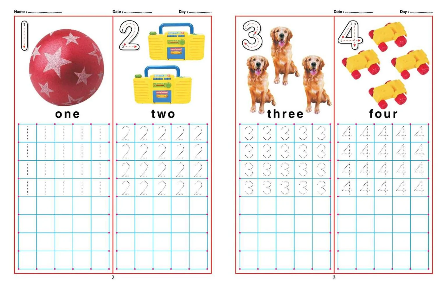 Pre- School Picture Books - Alphabet and Number Writing Pack - Image 5