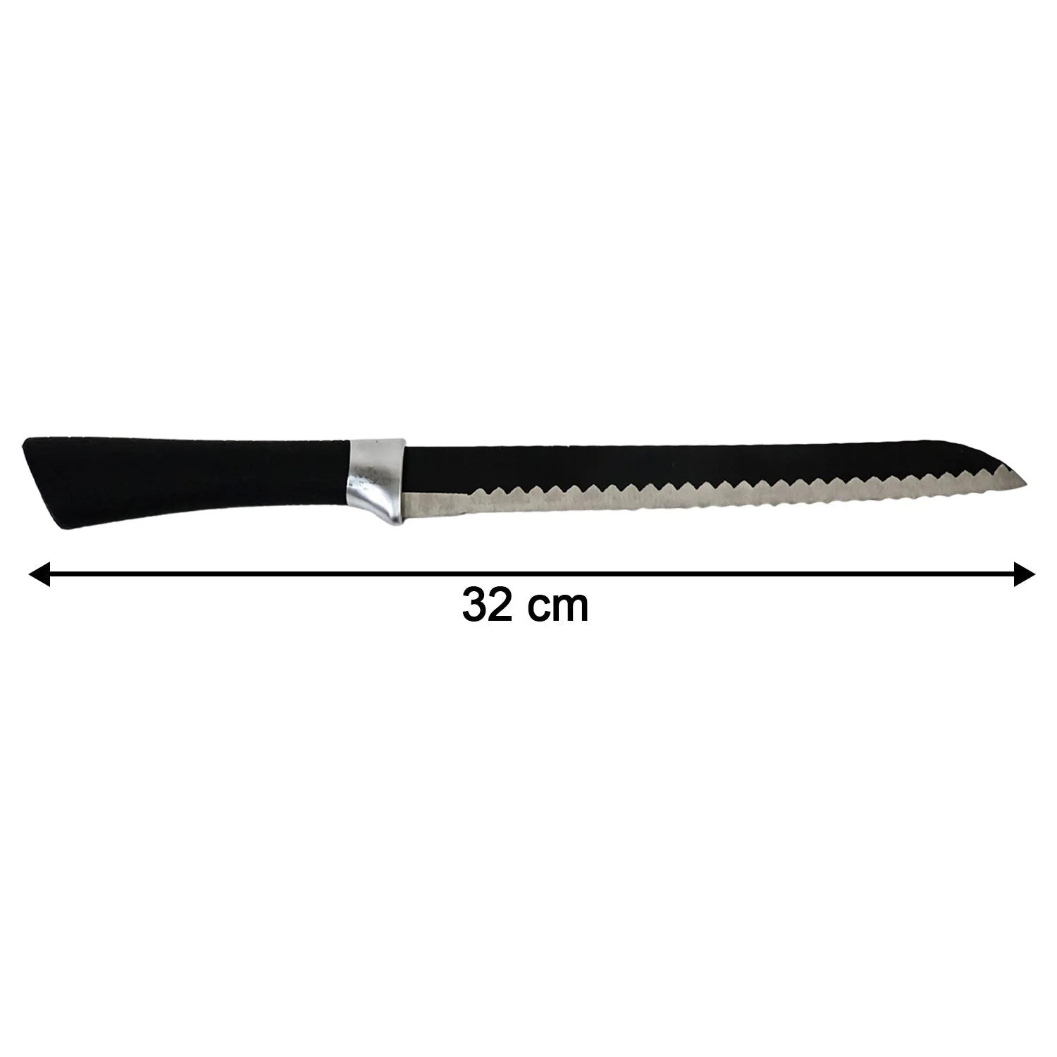 Premium 32 Cm Serrated Bread Knife with Ergonomic Handle, Chhari - Image 4