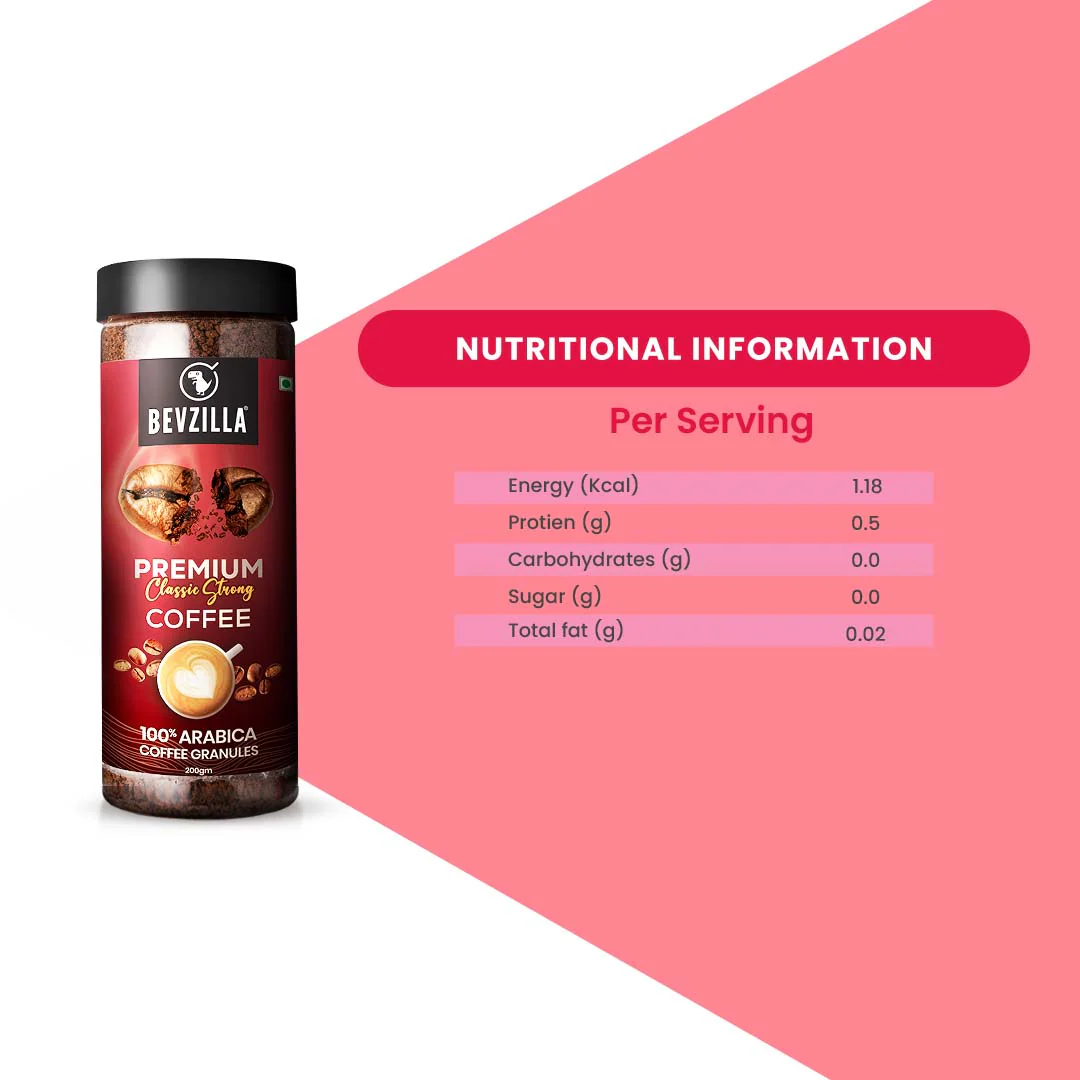 Premium Classic Strong Coffee Powder 200gm + Coffee Mug + Frother Combo - Image 3